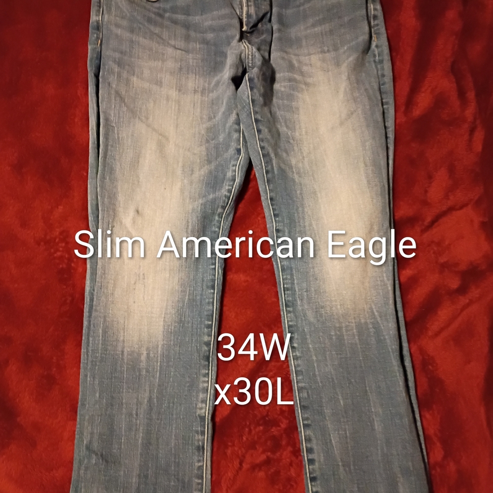 American Eagle Outfitters Slim Jeans - Blue